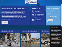 Tablet Screenshot of moiolitrivellazionepozzi.com